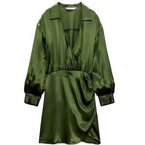 Zara effect shirt dress